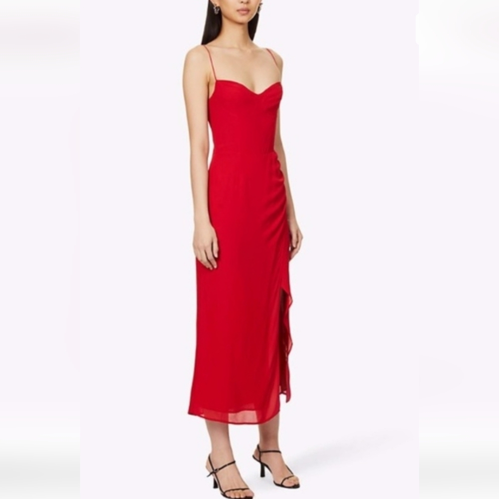 Kourtney Dress In Cherry NWT